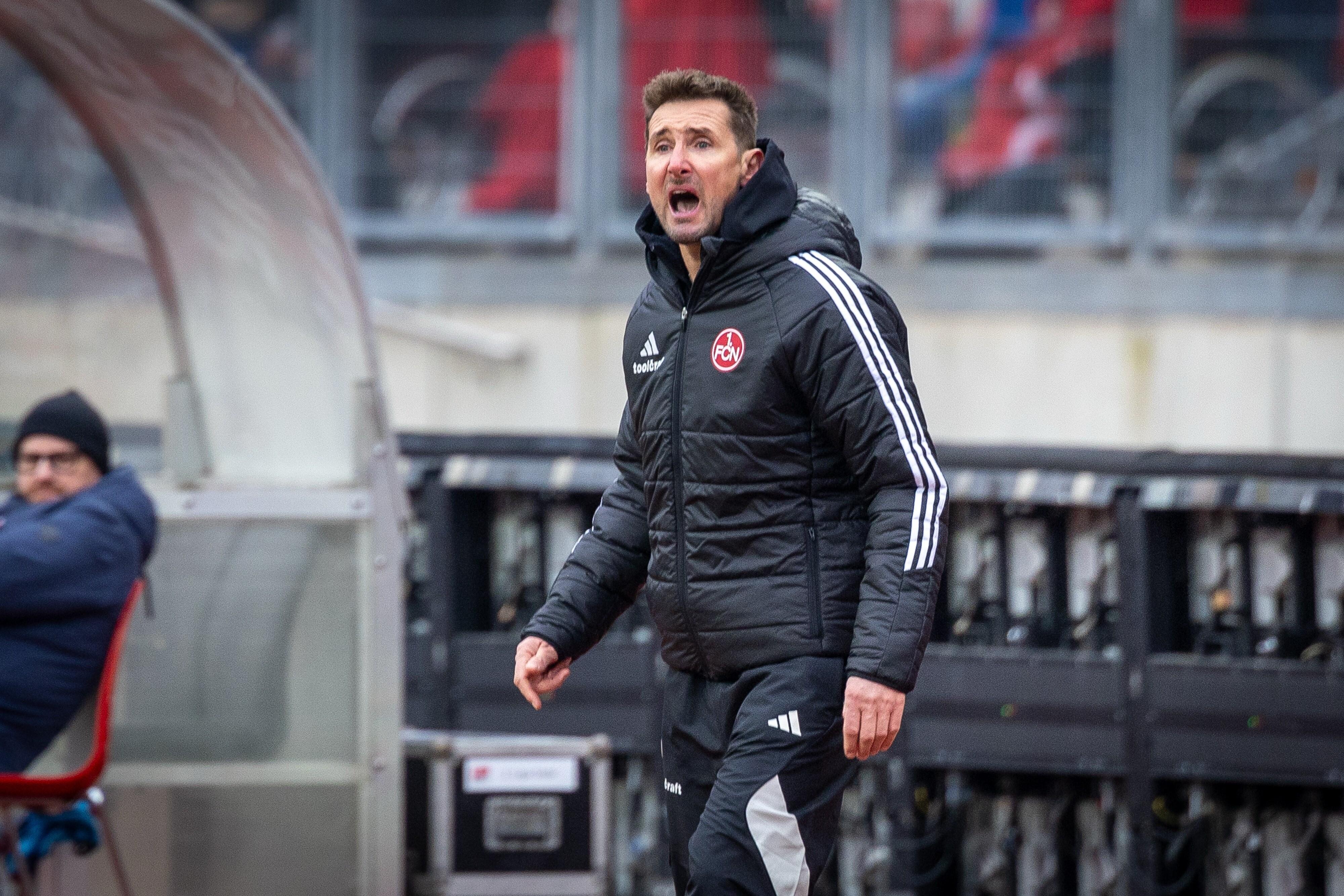 1. FC Nürnberg: Chef-Trainer Miroslav Klose
