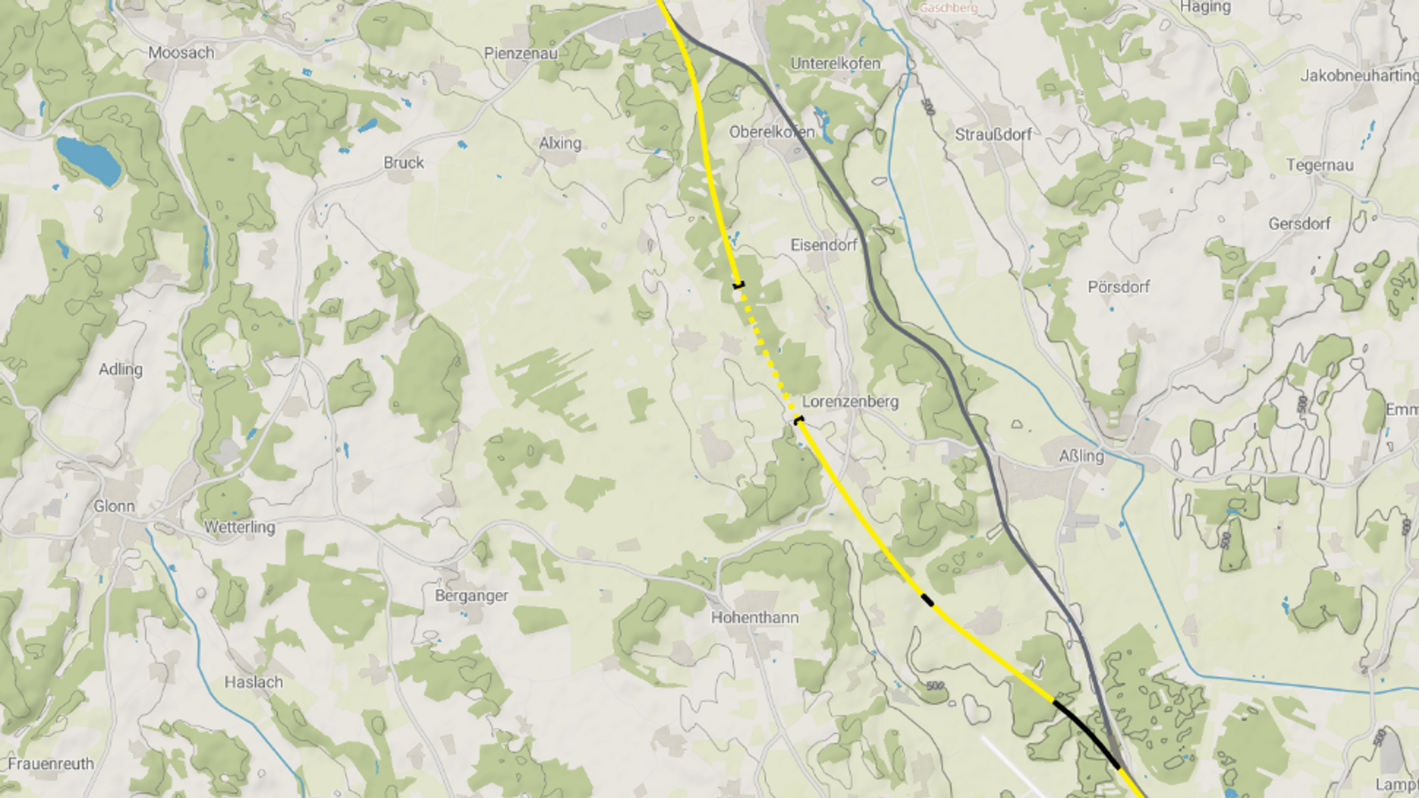 Die Deutsche Bahn (DB) hält an ihrer umstrittenen Variante für den sogenannten Brenner-Nordzulauf bei Rosenheim fest.