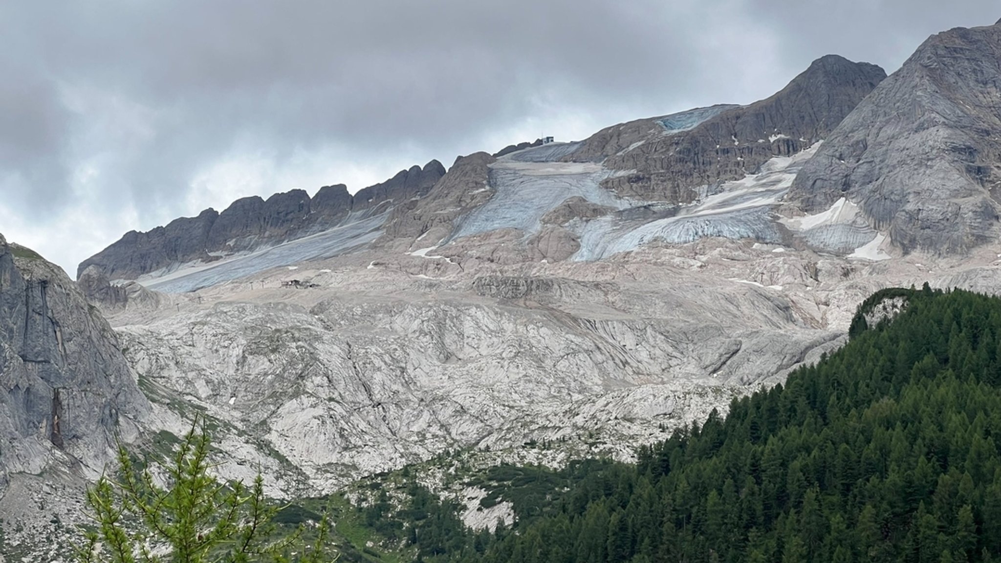 Gletscher in den Alpen