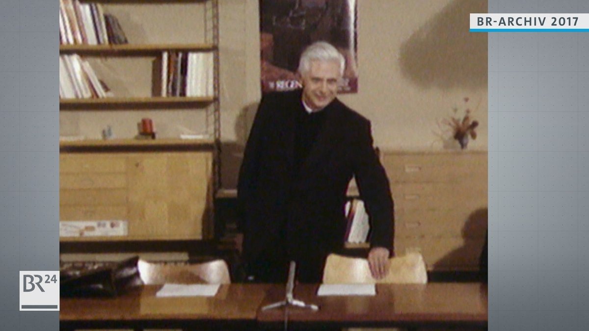 Joseph Ratzinger als Theologie in Regensburg