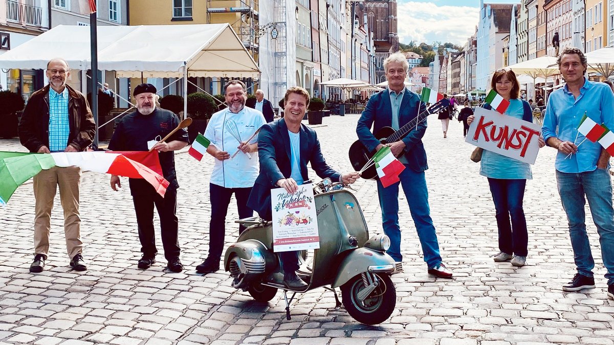 In Landshut freut man sich über die italienische Woche