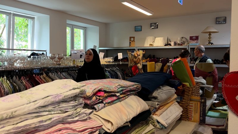 Das Sozialkaufhaus der Diakonie in Aschaffenburg | Bild: BR/Katrin Küx Das Sozialkaufhaus der Diakonie in Aschaffenburg