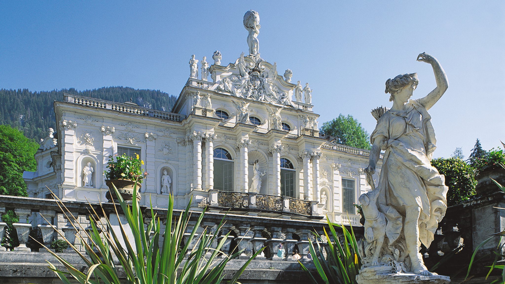 Schloss Linderhof in Bayern