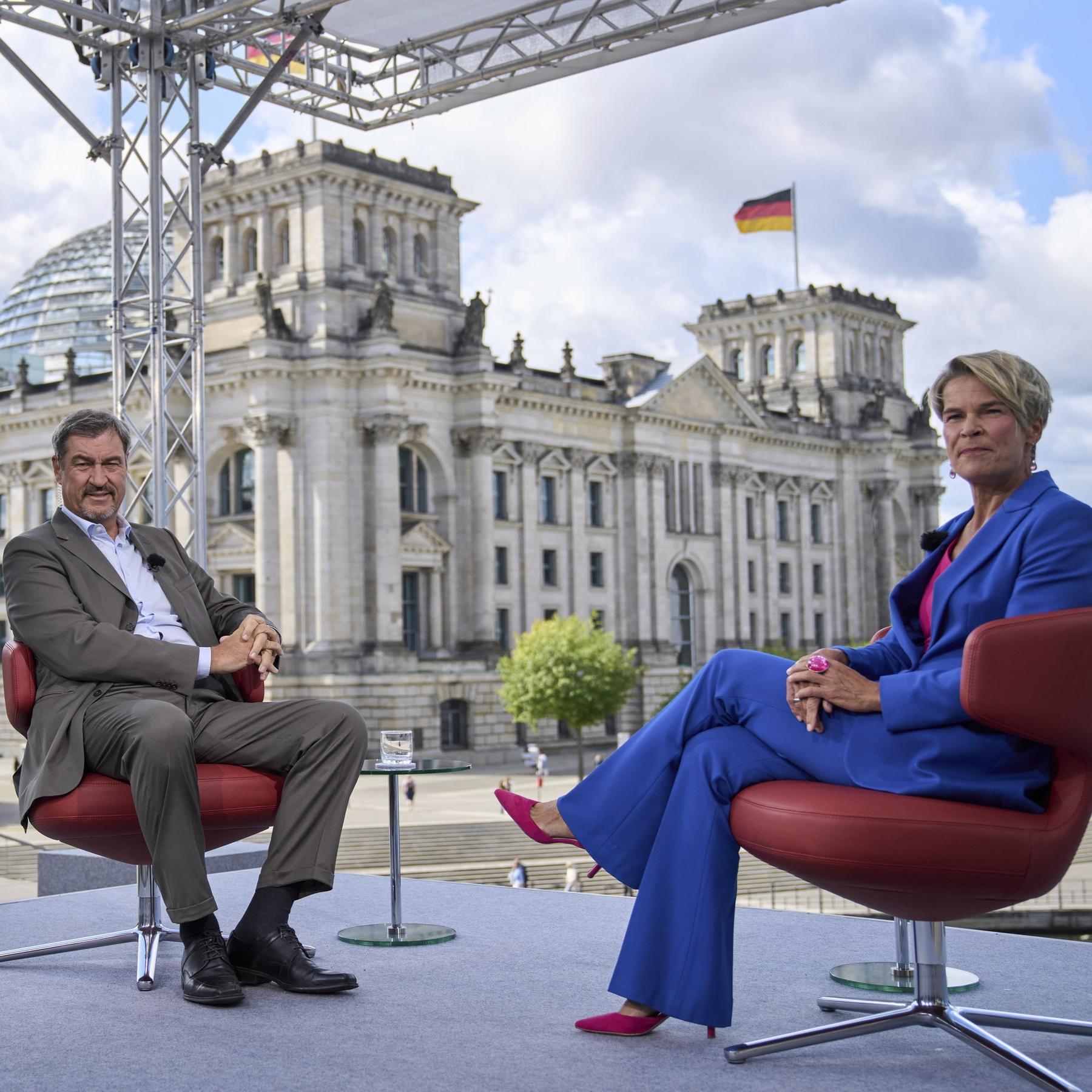 CSU-Chef Söder sagt Nein zu Steuererhöhungen - und Ja zur Wehrpflicht