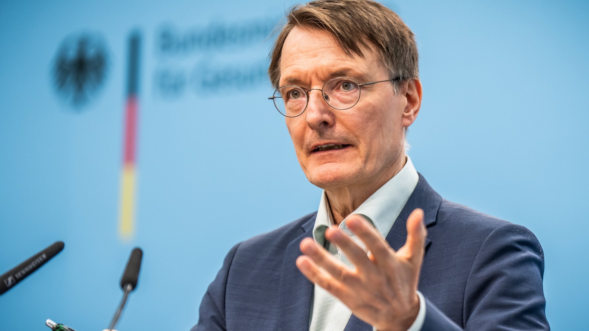 Bundesgesundheitsminister Karl Lauterbach (SPD).