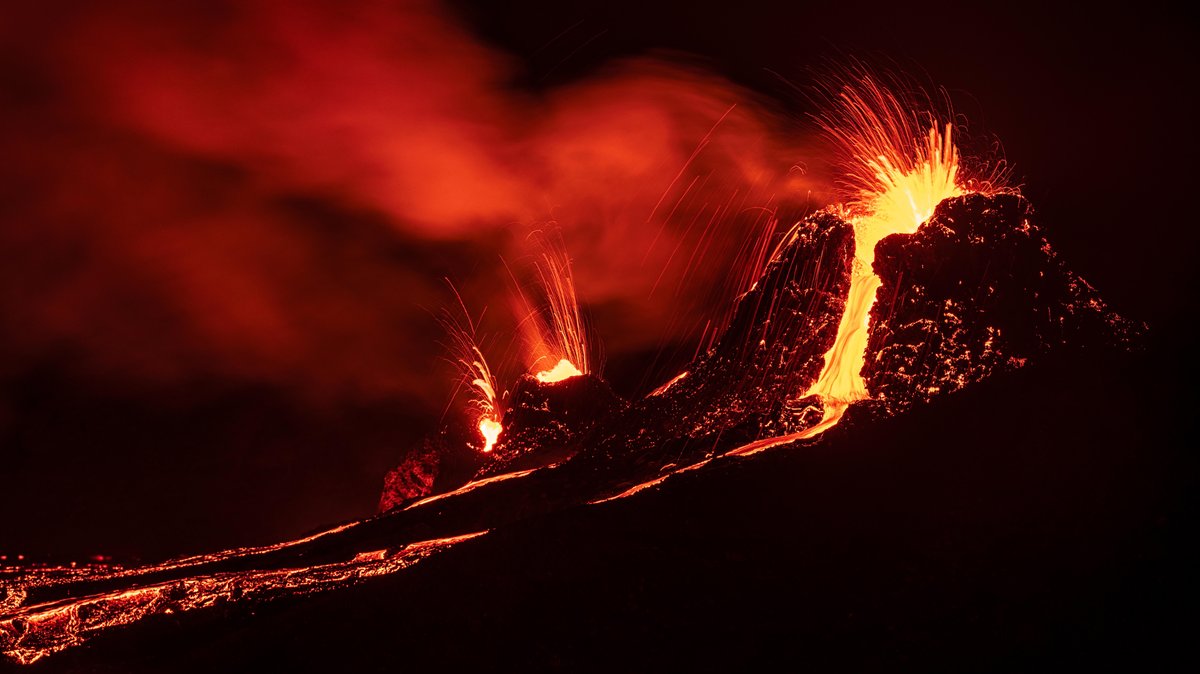 Symbolbild Vulkanausbruch