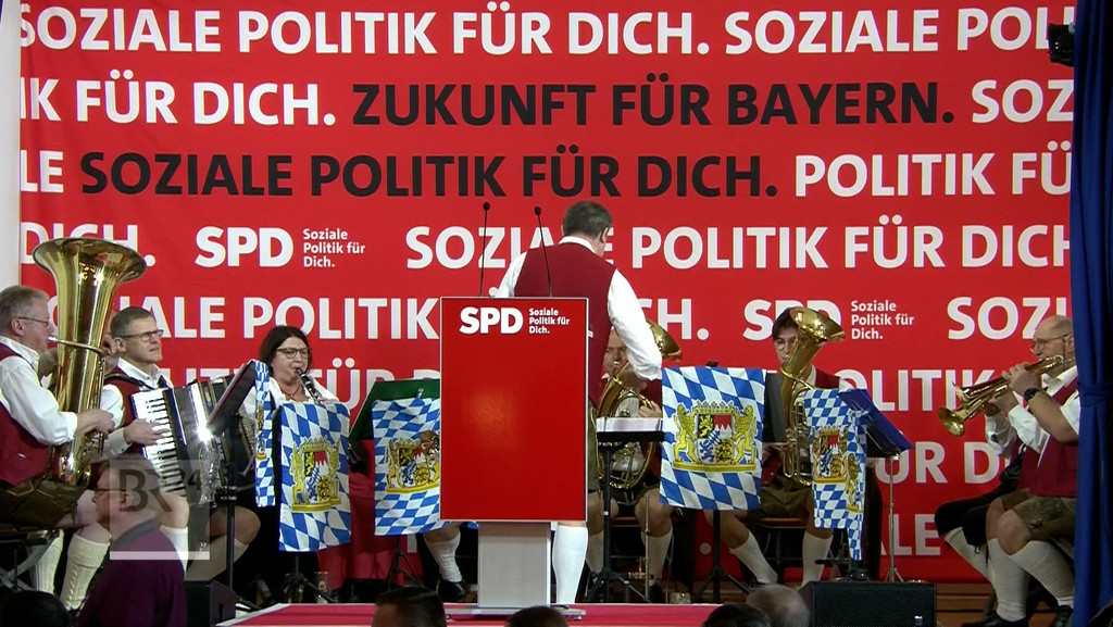 Kapelle beim politischen Aschermittwoch der SPD