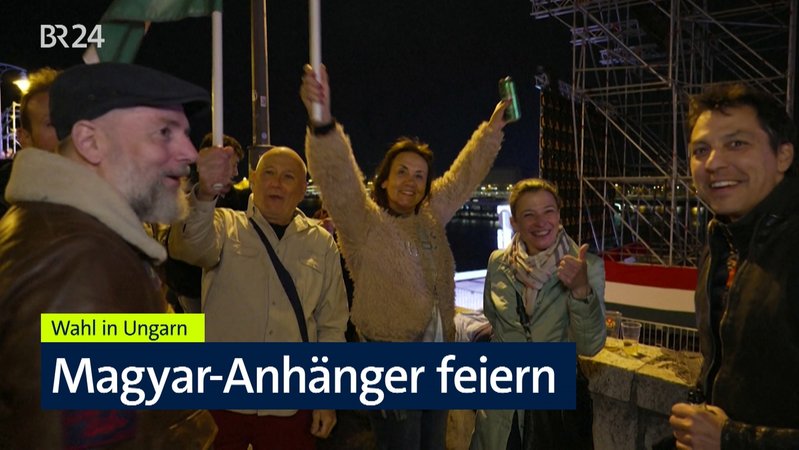 So feiert Ungarn die Wahl | Bild: Bayerischer Rundfunk 2026 So feiert Ungarn die Wahl