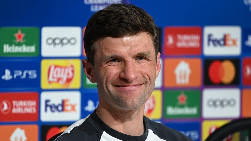 Thomas Müller vom FC Bayern München. | Bild: picture alliance/dpa/Sven Hoppe Thomas Müller vom FC Bayern München.