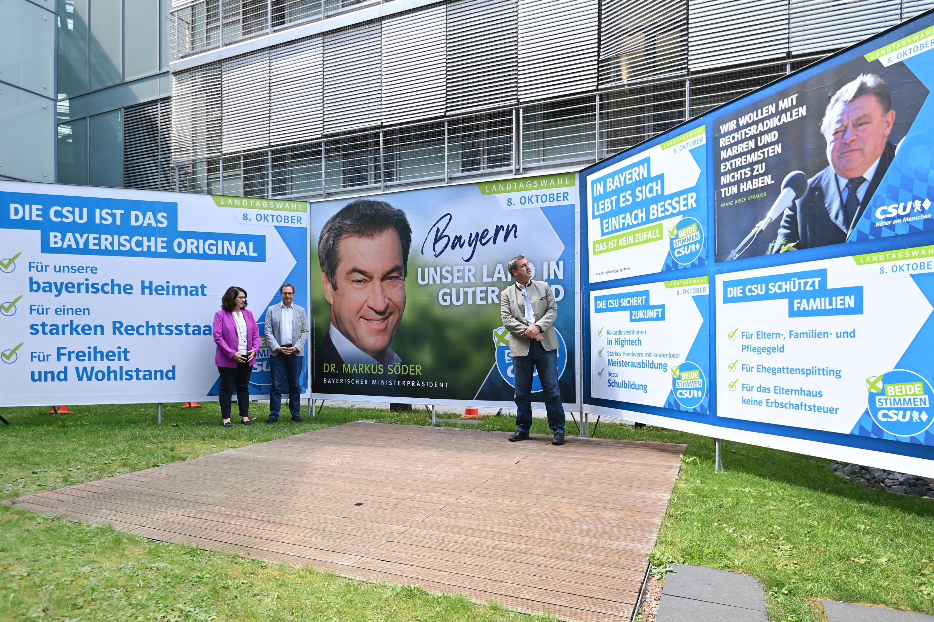 CSU-Wahlkampf: Strauß Muss Wieder Ran | BR24