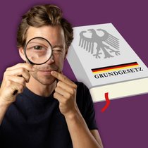 Grundgesetz | Von Demokratie und Werten | Bild: BR/Hans-Florian Hopfner, Montage Anna Hunger