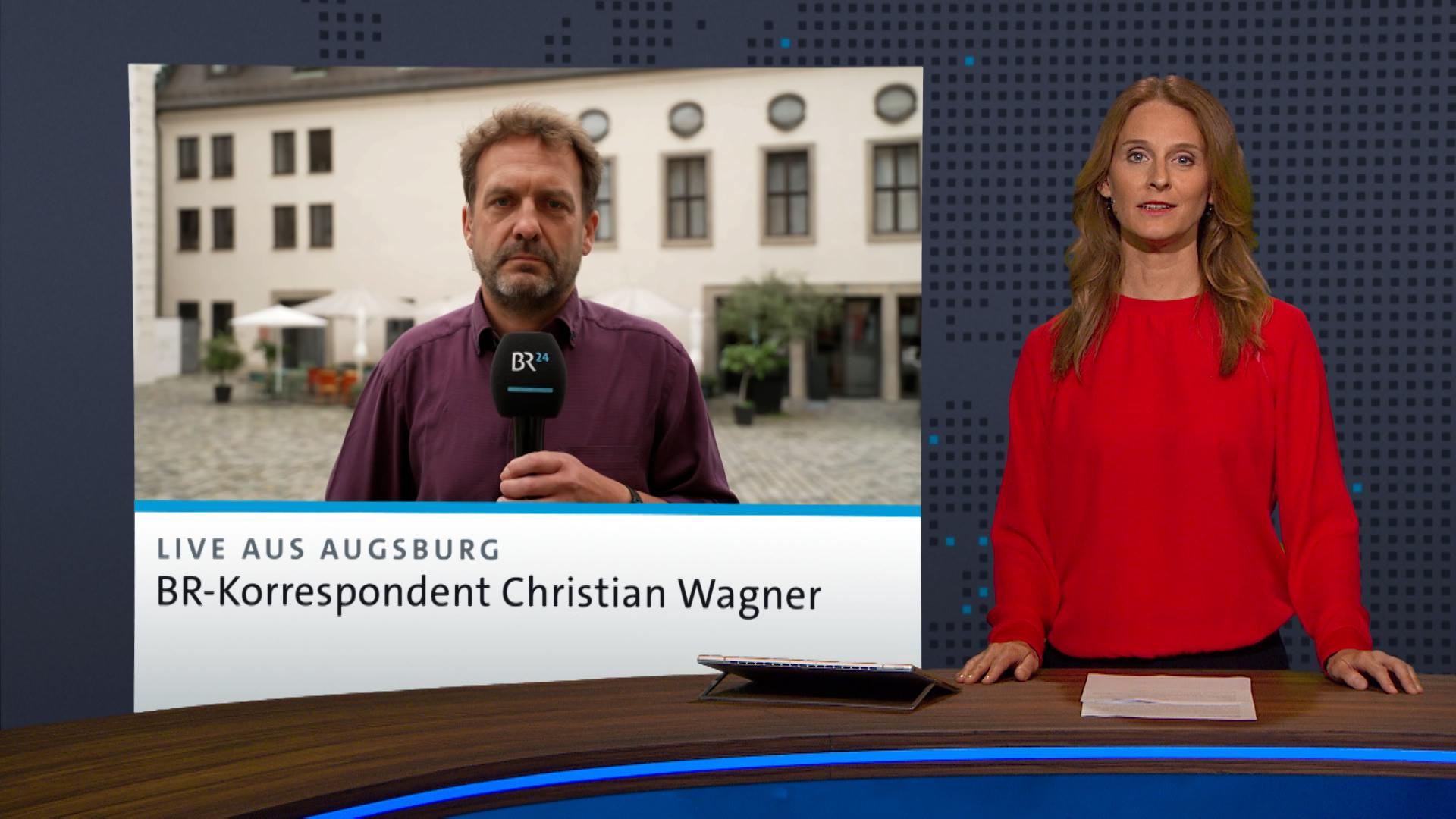 BR-Korrespondent Christian Wagner in Augsburg mit einer Einschätzung zum Streckenverlauf.