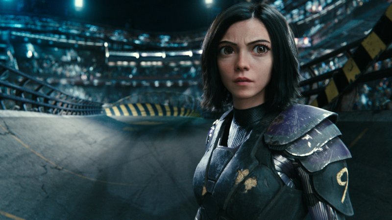 Ein weiblicher Cyborg aus der Zukunft: Alita: Battle Angel (Filmszene)