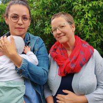 Kathrin und Kristina: Traum(a) Geburt | Bild: Jolyne Gollmitzer