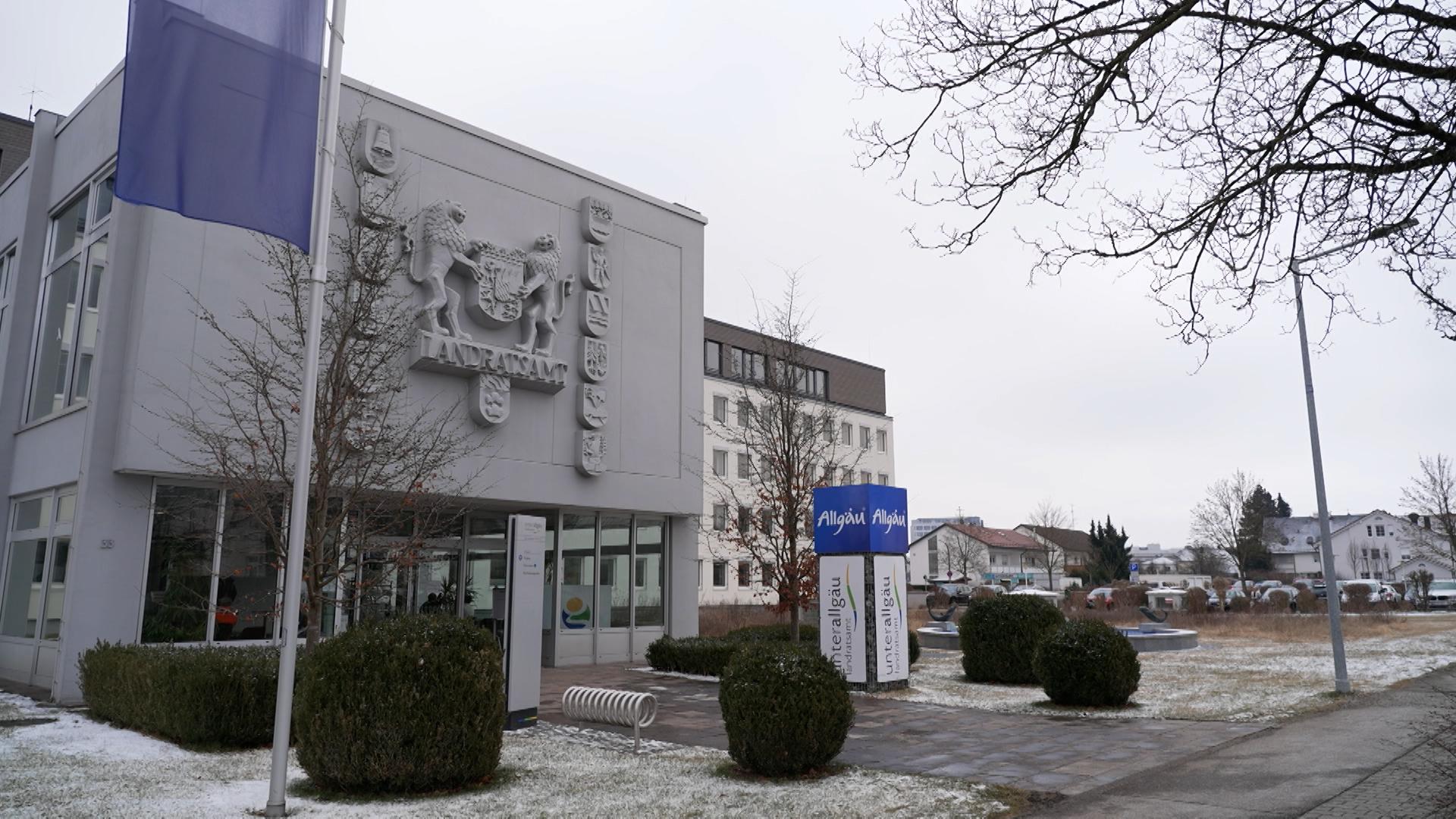 Das Landratsamt Unterallgäu wurde durchsucht. 
