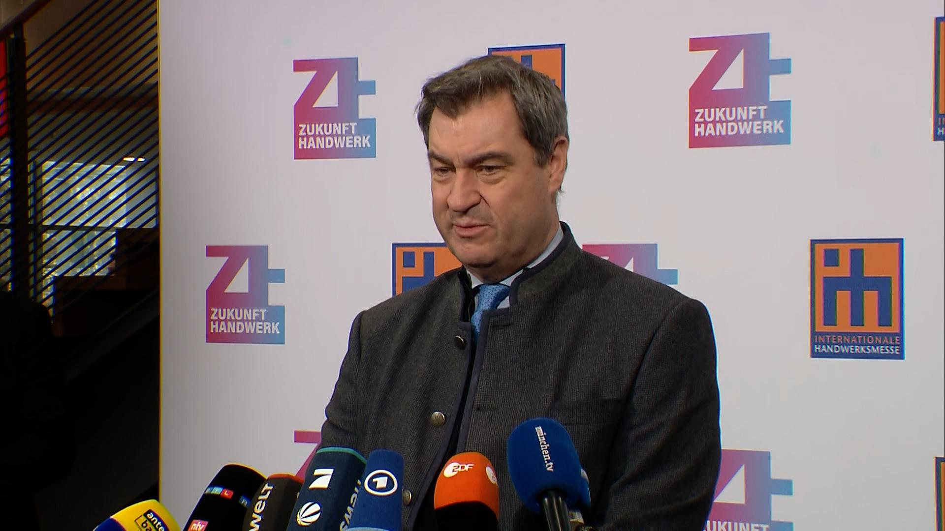 Söder fordert Richtungswechsel in Wirtschaftspolitik