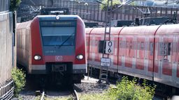 S-Bahn-Stammstrecke in München | Bild:pa/dpa