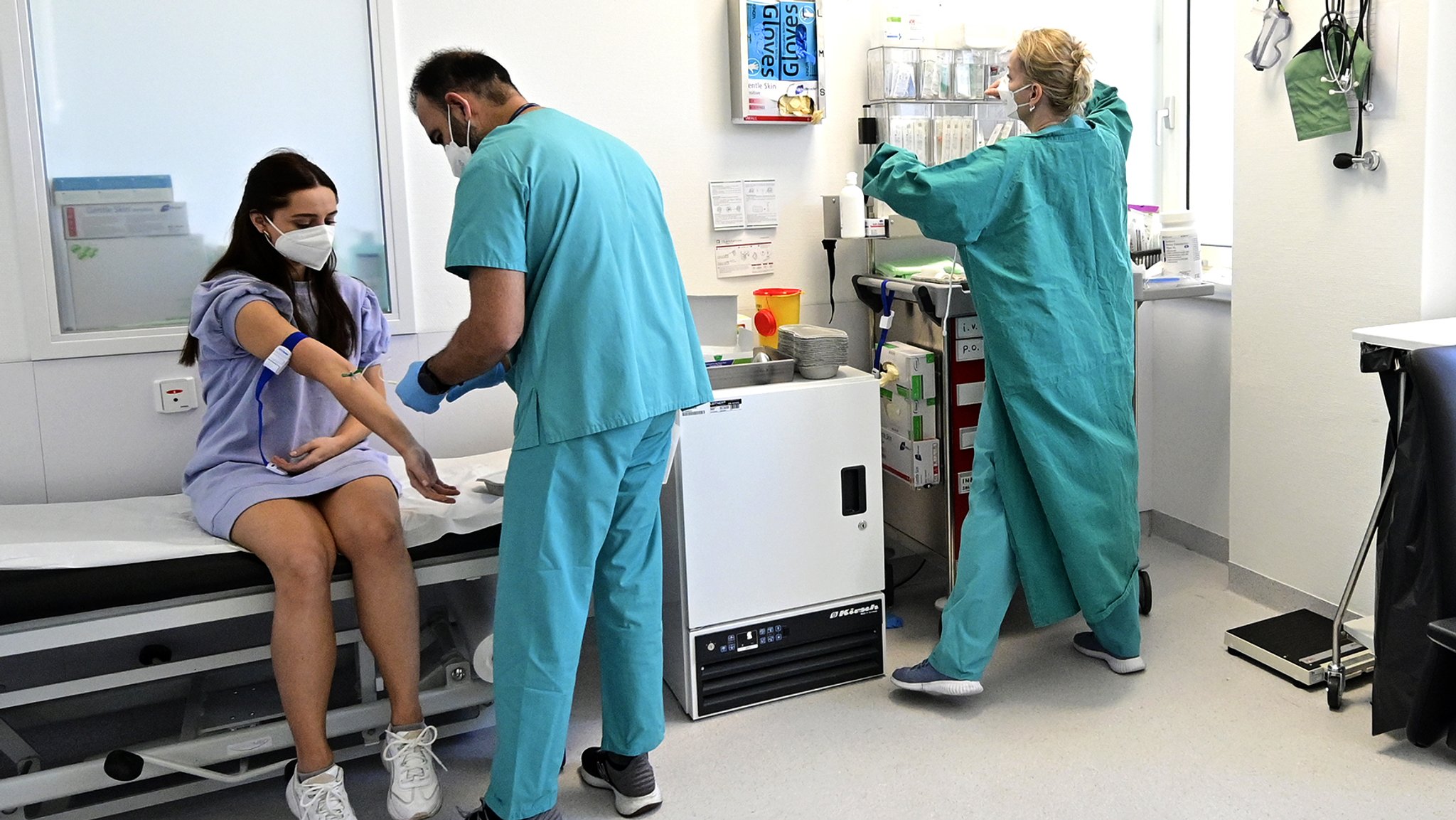 Behandlung im Krankenhaus