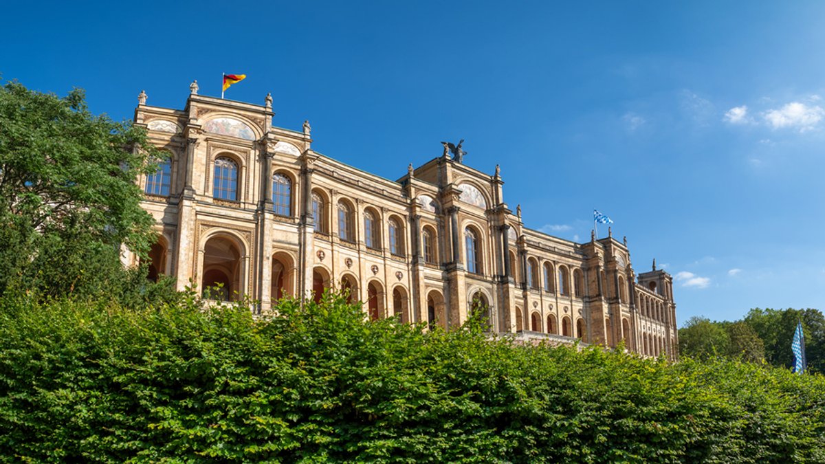 Das Maximilianeum, Sitz des Bayerischen Landtags