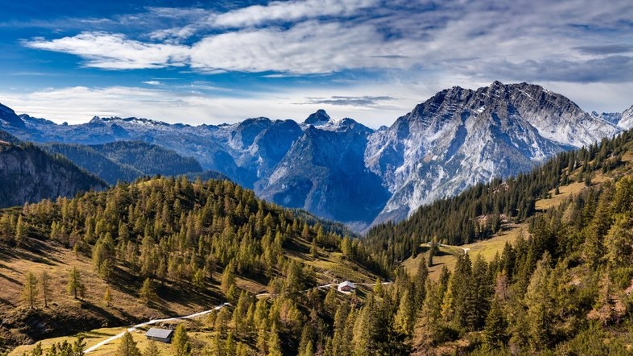 Blick auf den Watzmann