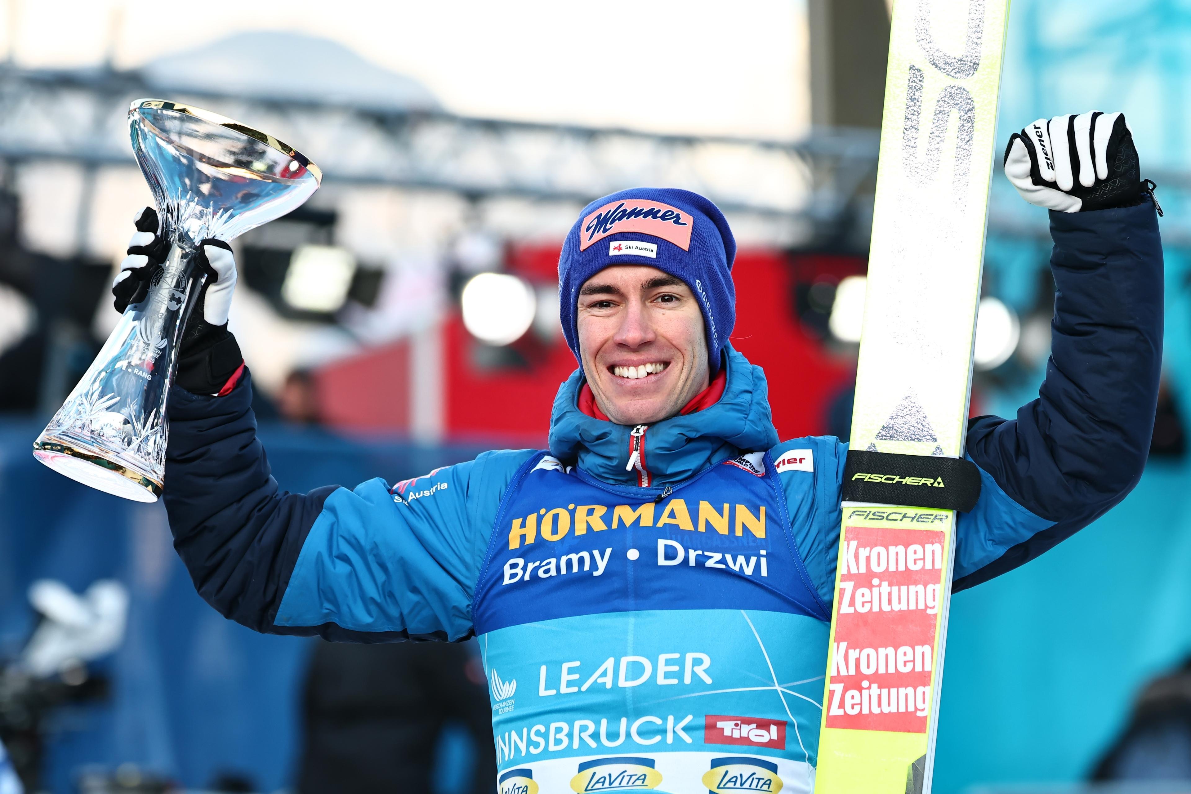 Skispringer Stefan Kraft in Innsbruck