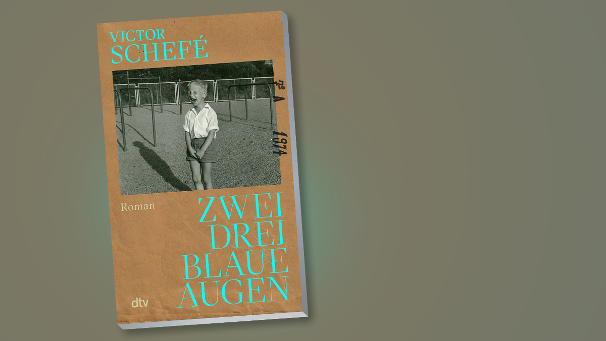 Buchcover mit Schwarzweißfoto eines schreienden Jungen 