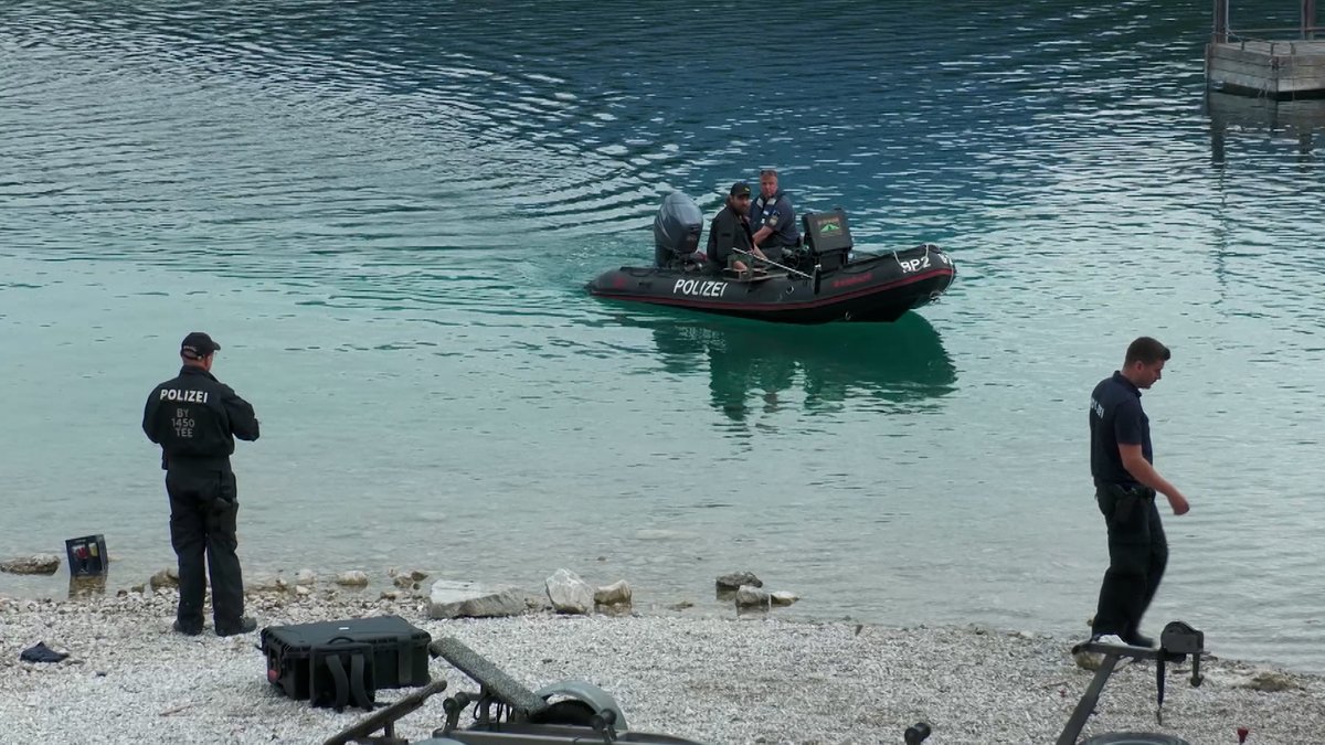 Vater und Sohn vermisst: Suche am Eibsee geht weiter
