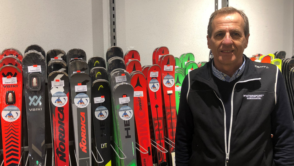 Der Rosenheimer Sporthändler Udo Siebzehnrübl | Bild: BR / Dagmar Bohrer-Glas Der Rosenheimer Sporthändler Udo Siebzehnrübl