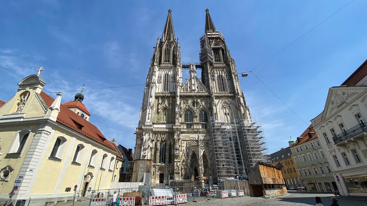 Der Dom St. Peter in Regensburg.