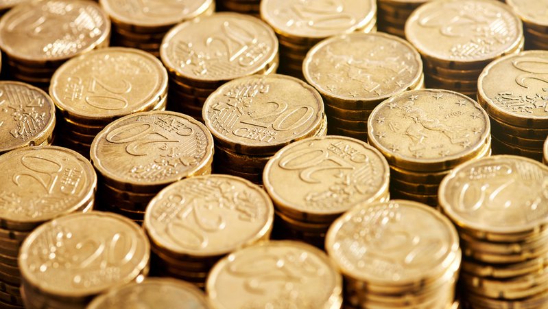 20-Cent-Münzen (Archiv- und Symbolbild) | Bild: picture alliance / Shotshop|Photology2000 20-Cent-Münzen (Archiv- und Symbolbild)