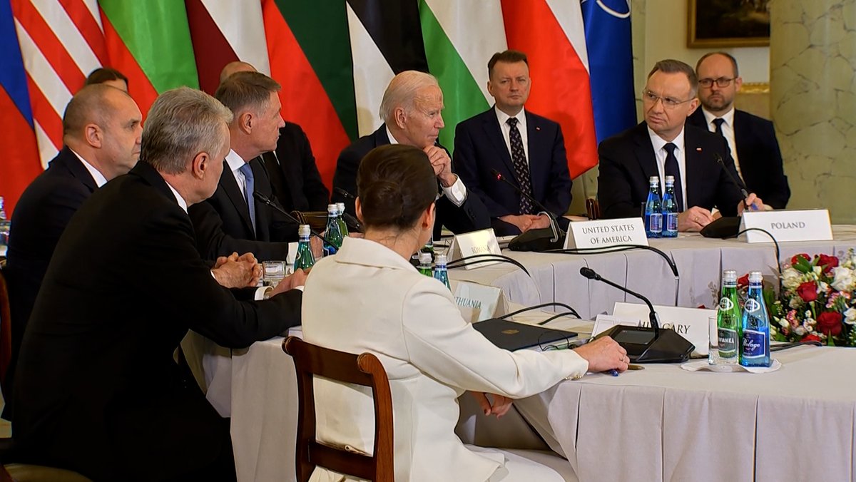 Biden spricht mit Staaten an der Nato-Ostflanke über Sicherheit