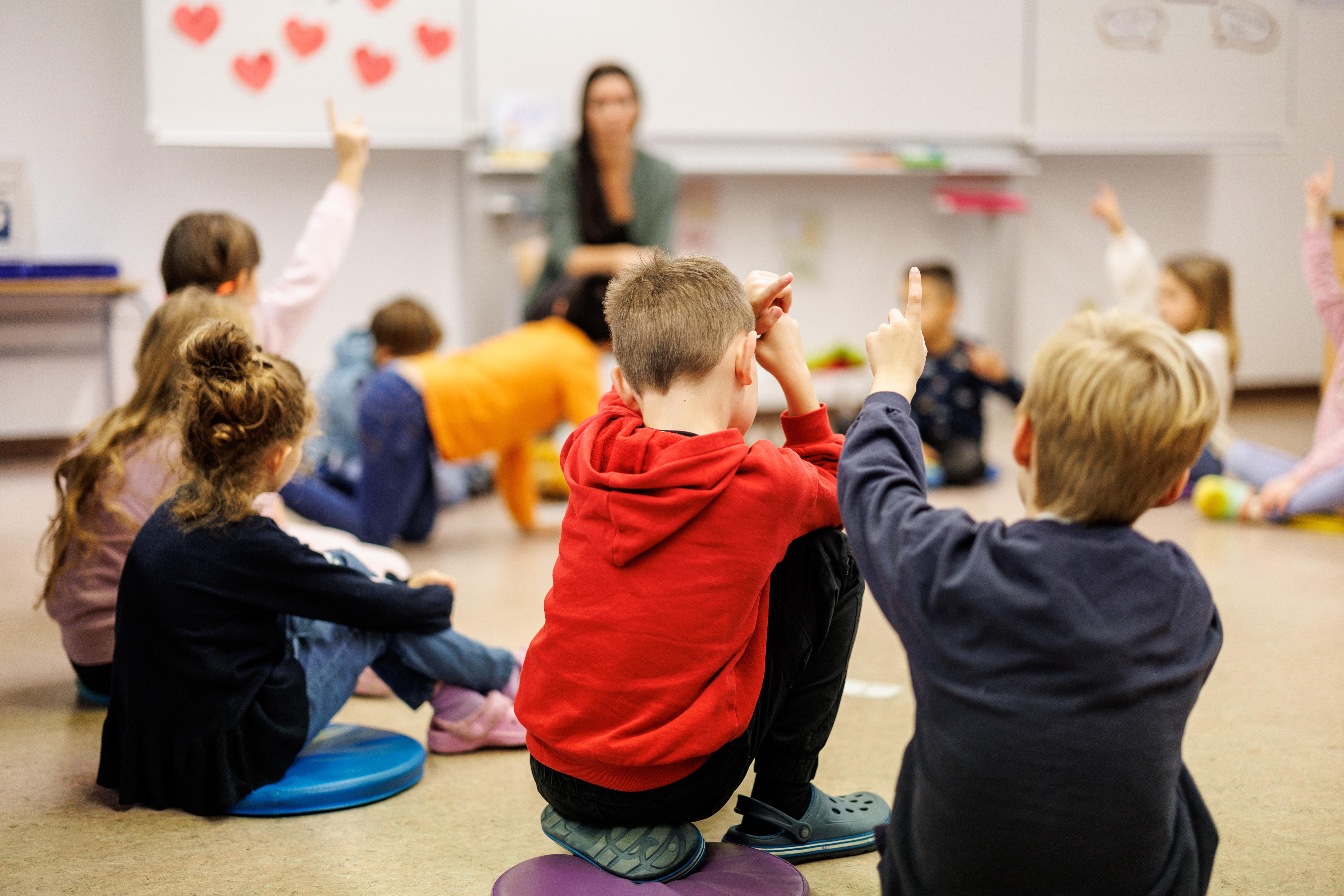 Archivbild: Grundschüler in München
