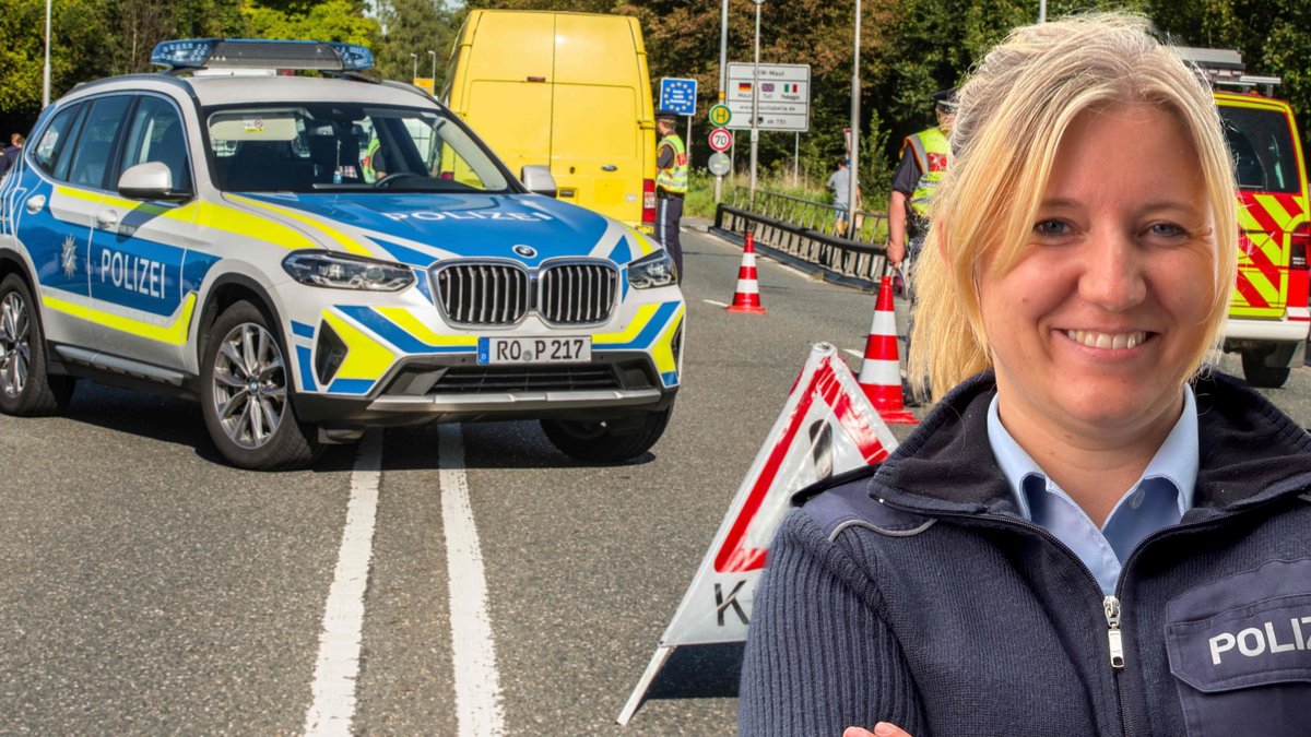 Im Einsatz an der Grenze: Unterwegs mit einer Bundespolizistin