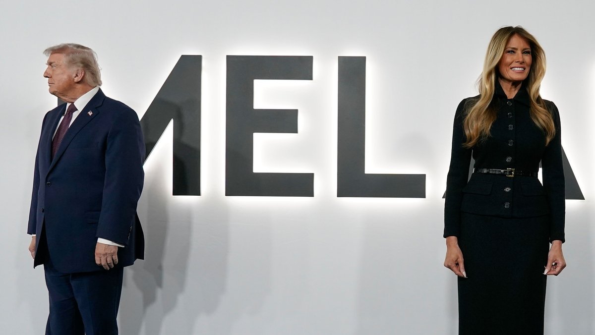 Donald und Melania Trump bei der Premiere des Dokumentarfilms "Melania" 