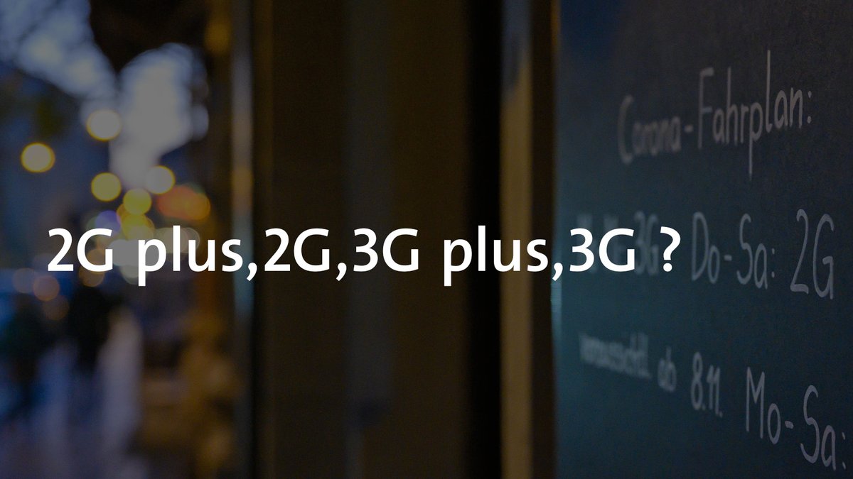 Was 2G, 2G plus, 3G und 3G plus heißt und wo es in Bayern gilt
