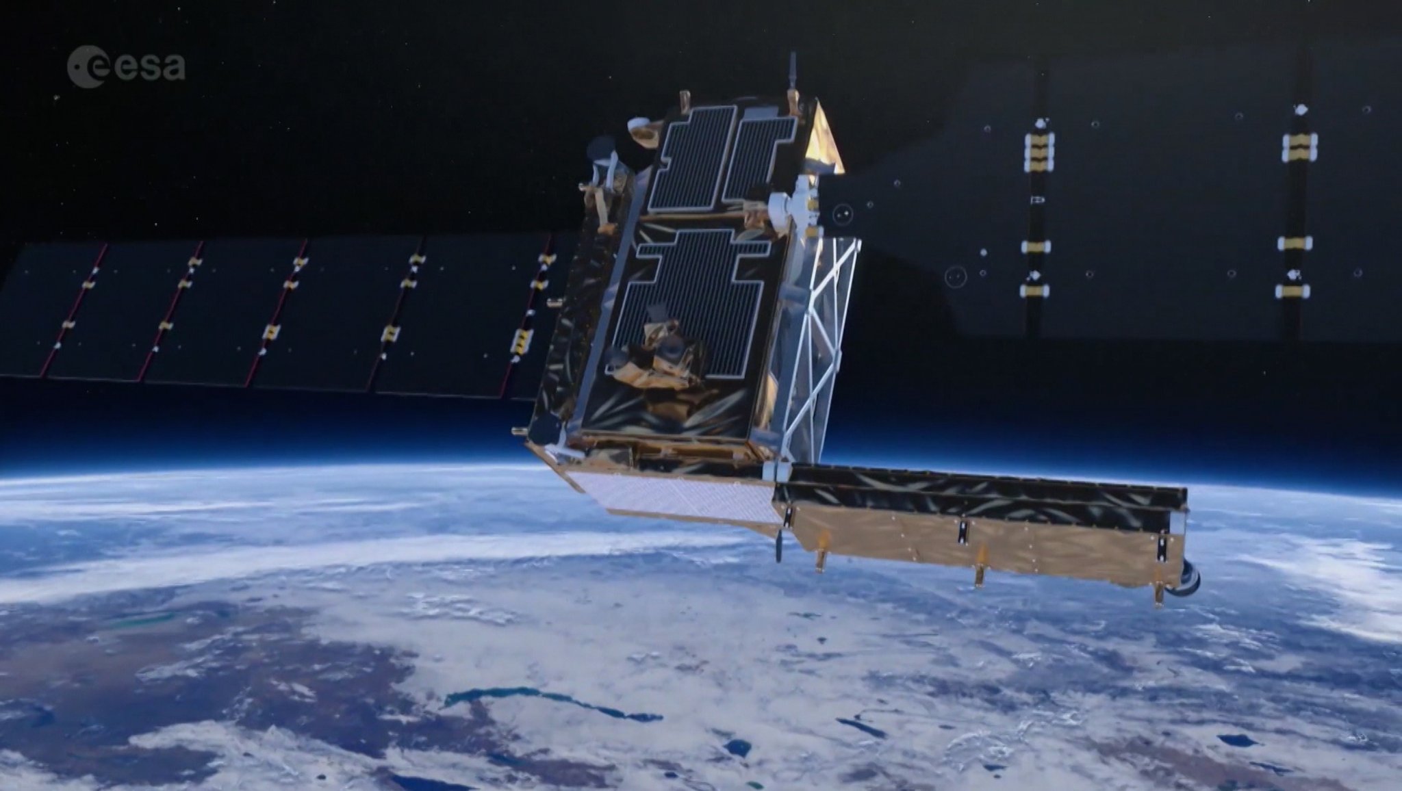 Satellit | Bild: Bayerischer Rundfunk 2026 Satellit
