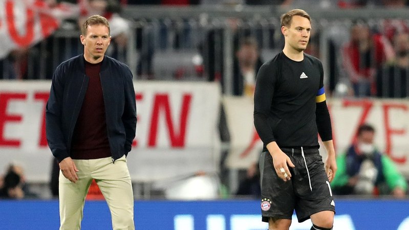 Julian Nagelsmann (rechts) und Manuel Neuer