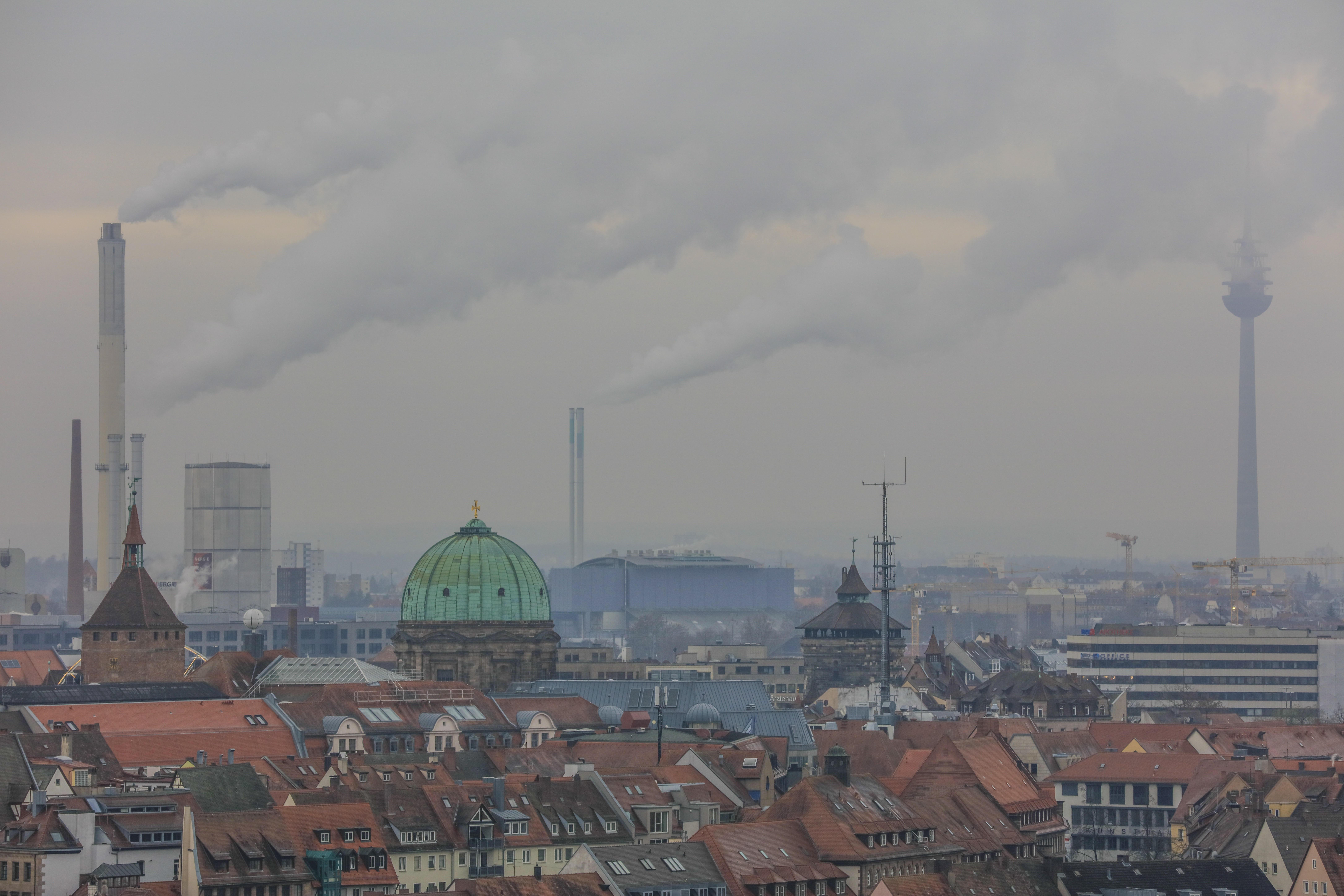 Blick von der Nürnberger Burg auf die Altstadt