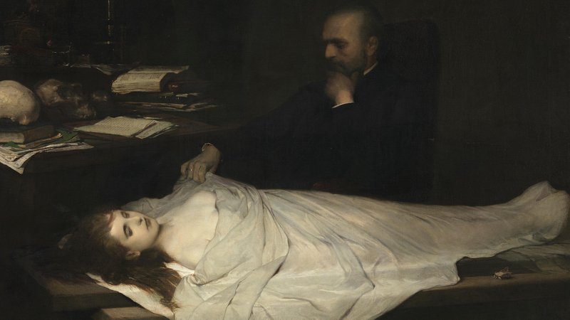 "Der Anatom" von Gabriel von Max, 1869 | Bild: Bayerische Staatsgemäldesammlungen - Neue Pinakothek München, "Der Anatom" von Gabriel von Max, 1869