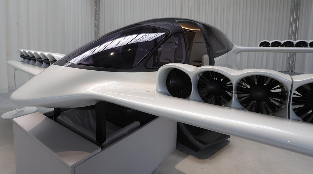 Ein Jet des Herstellers Lilium