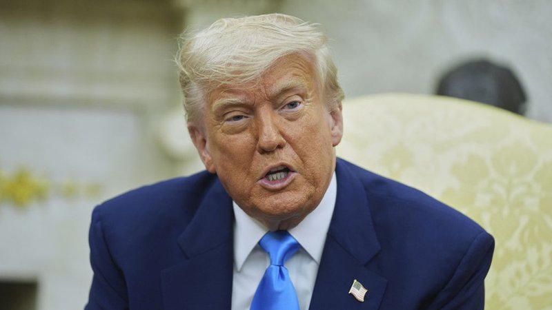 US-Präsident Donald Trump | Bild: dpa-Bildfunk/Evan Vucci US-Präsident Donald Trump