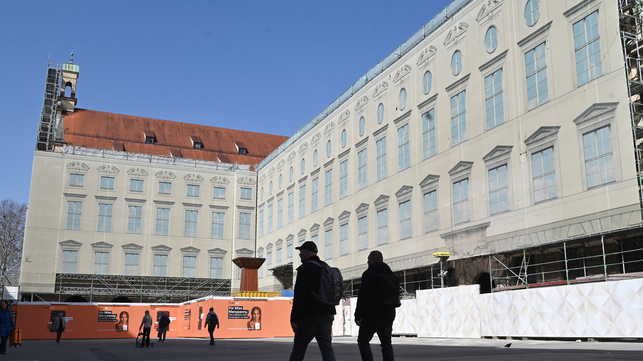 Baustelle an der Alten Akademie in München
