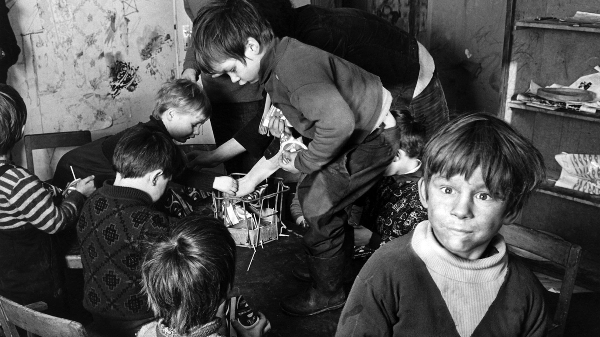 Antiautoritärer Kinderladen von Studenten in einem Bochumer Obdachlosenasyl (1971)