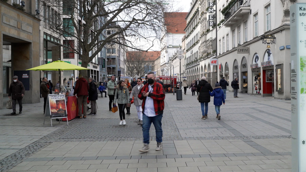 Fußgängerzone in München