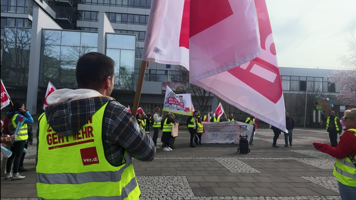 48-stündiger Warnstreik von Klinik-Beschäftigten in Bayern