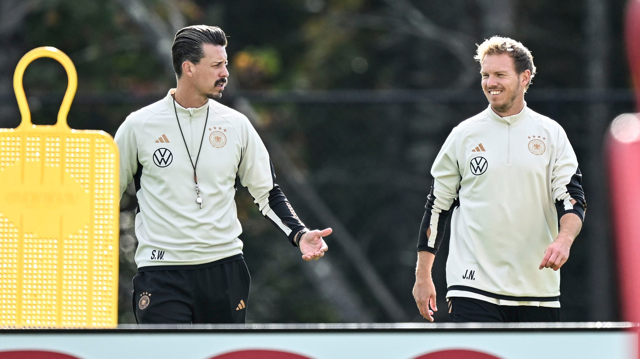 Gesucht und gefunden: Sandro Wagner (l.) und Julian Nagelsmann