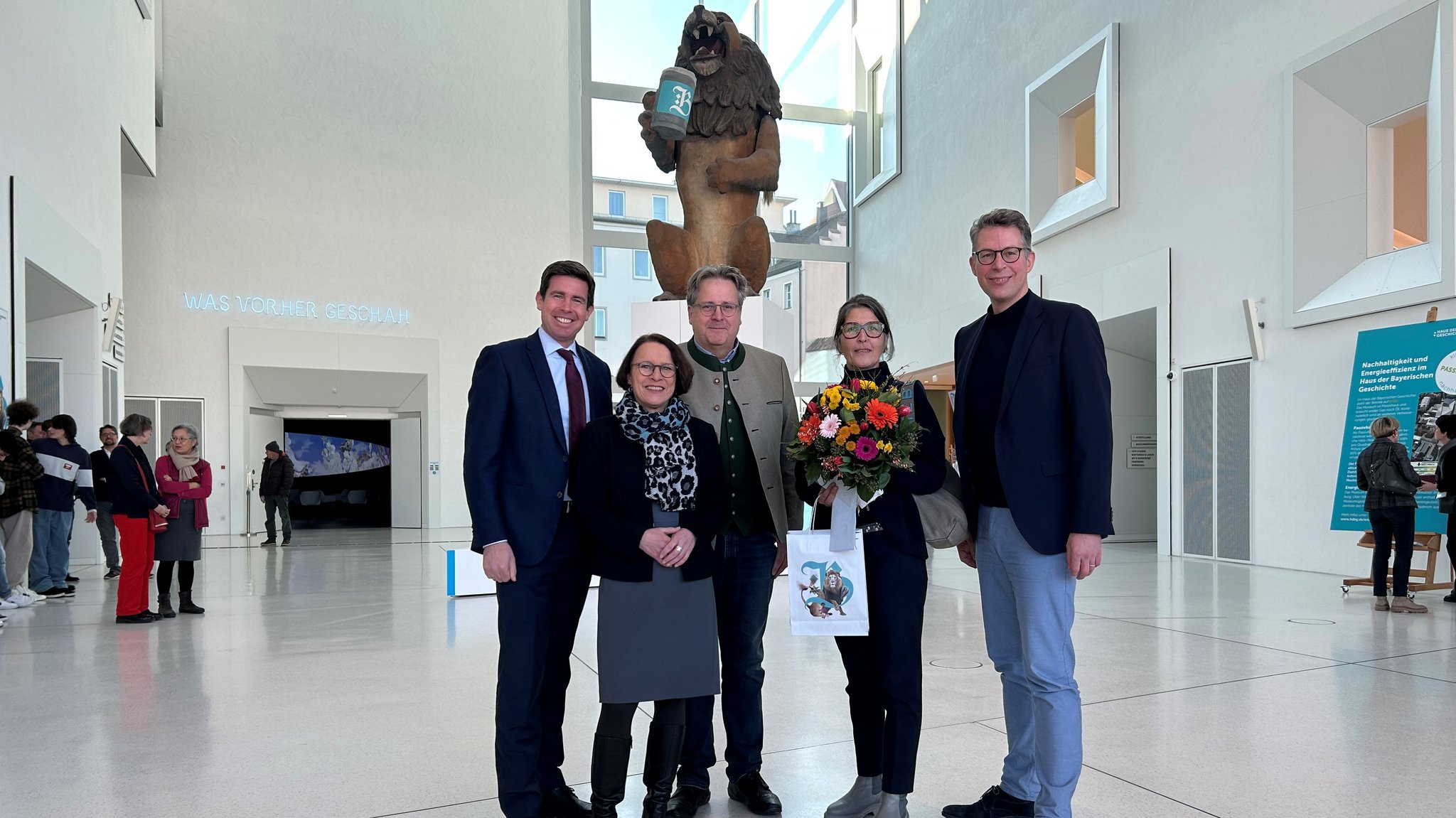 In fünf Jahren haben über eine Millionen Menschen das Haus der Bayerischen Geschichte in Regensburg besucht. 