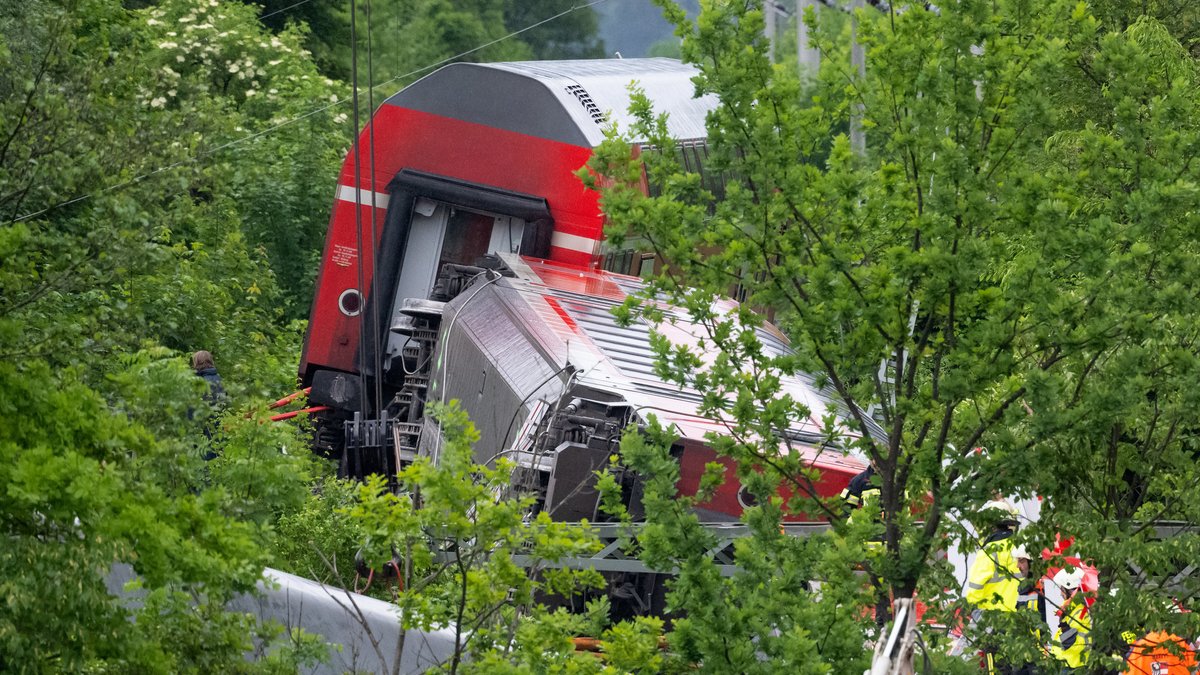 Dunkle Erinnerung: Bayerns Bahnunglücke der vergangenen Jahre 