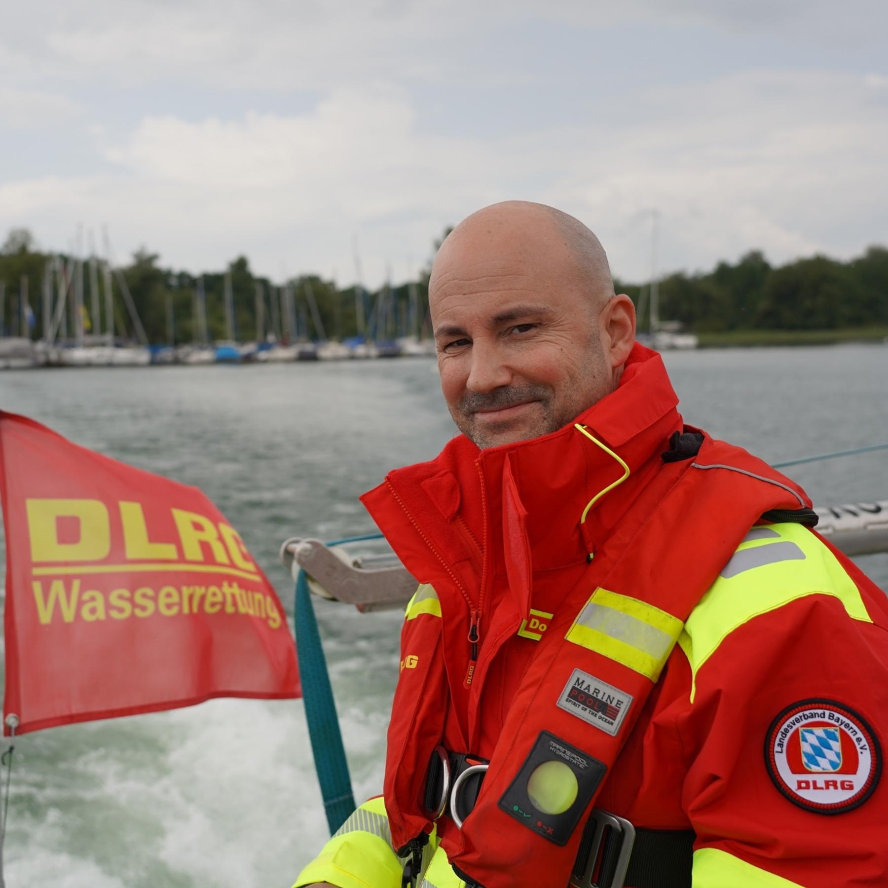 Dominic Mollocher, Landesgeschäftsführer DLRG Landesverband Bayern