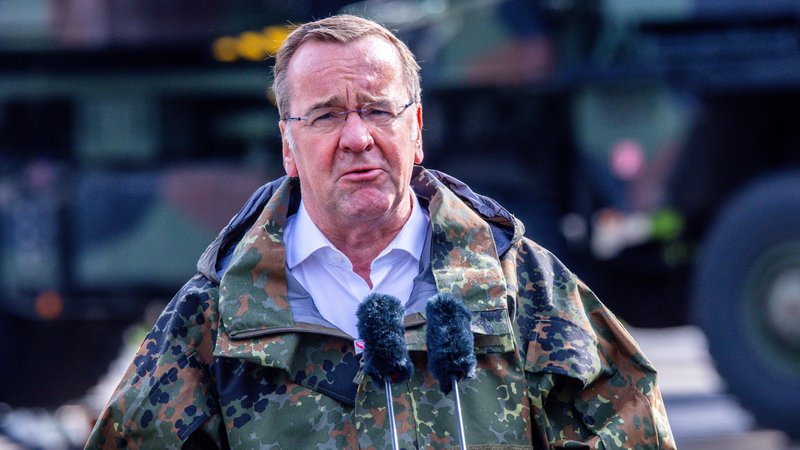 Verteidigungsminister Boris Pistorius. | Bild: picture alliance/dpa | Jens Büttner Verteidigungsminister Boris Pistorius.